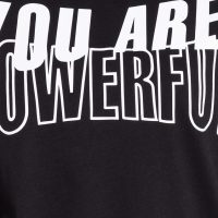 เสื้อจั๊มเปอร์ผู้หญิง Powerful Lady สีดำ