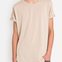 เสื้อยืดผู้ชาย Everyday Oversize (เบจ)