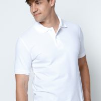เสื้อ้โปโลผู้ชายสีขาวเว็บเสื้อผ้าแฟชั่น MAXTEEN