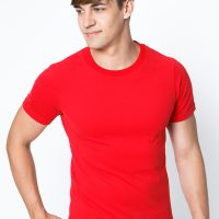 เสื้อยืดผู้ชายสีแดง เว็บเสื้อผ้าแฟชั่น MAXTEEN