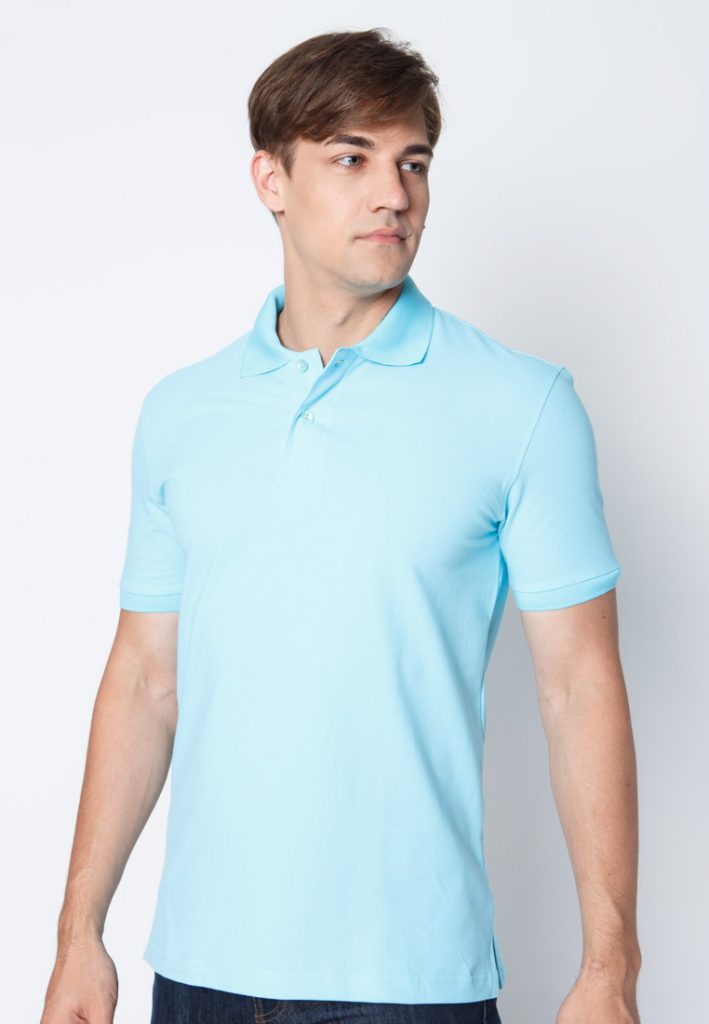 เสื้อ Polo รุ่น Standard (สีฟ้าใส) – Maxteen