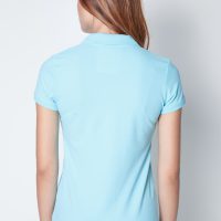 เสื้อ้โปโลผู้หญิงสีฟ้าสว่างเว็บเสื้อผ้าแฟชั่น MAXTEEN