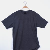 เสื้อยืดชายเสื้อโค้งเล่นระดับสูงต่ำซีรีย์อมตะไม่ตกยุคแม้เวลาจะผ่านไปเนินนาน