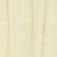 เสื้อเบลาส์ Single-Hued Off-Shoulder Flared-Sleeve (เหลืองอ่อน)